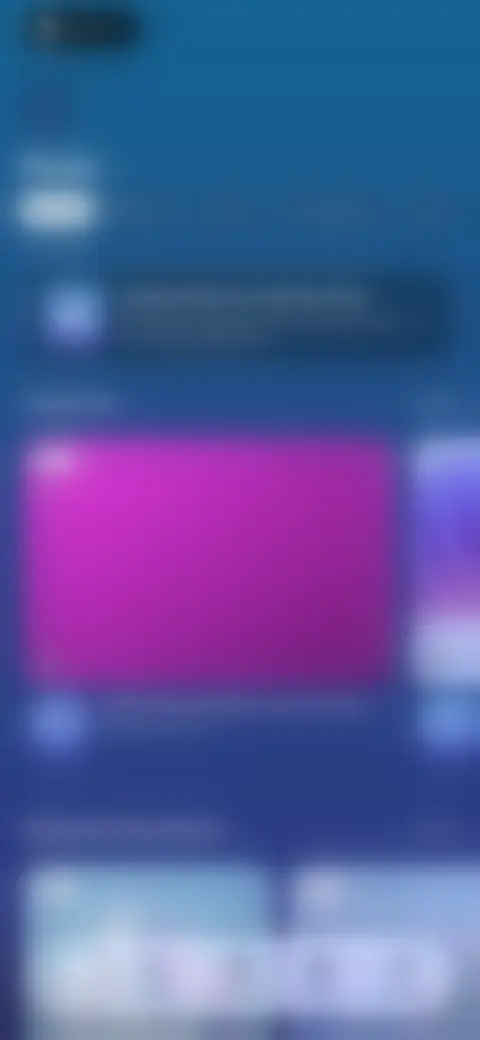 Locked screen preview