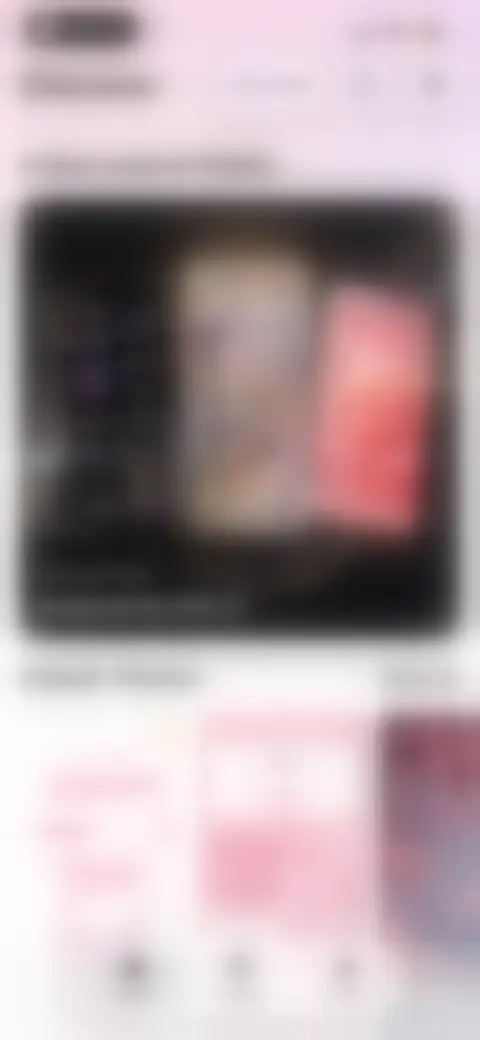 Locked screen preview
