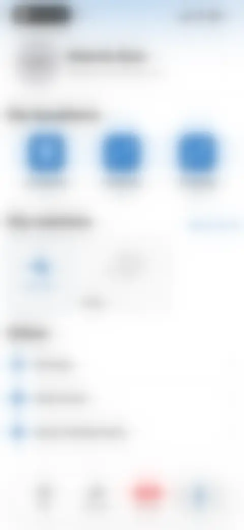 Locked screen preview