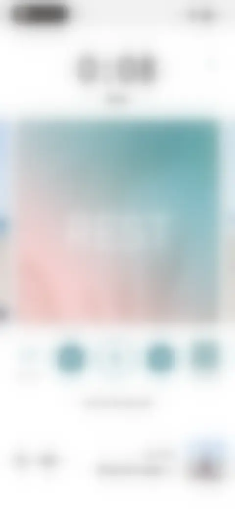 Locked screen preview