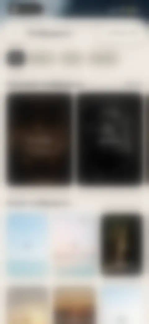Locked screen preview