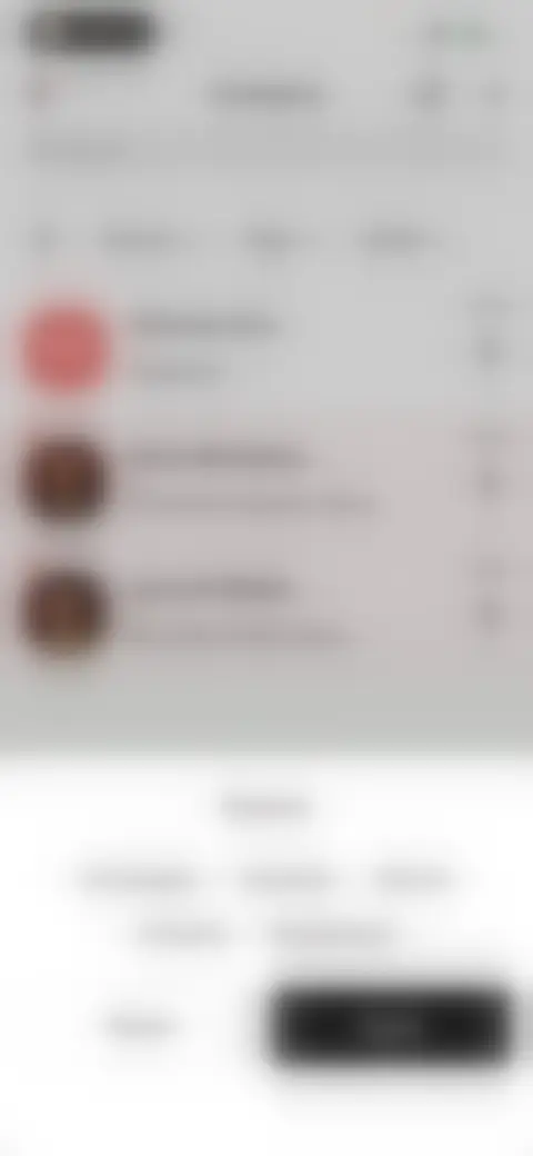 Locked screen preview