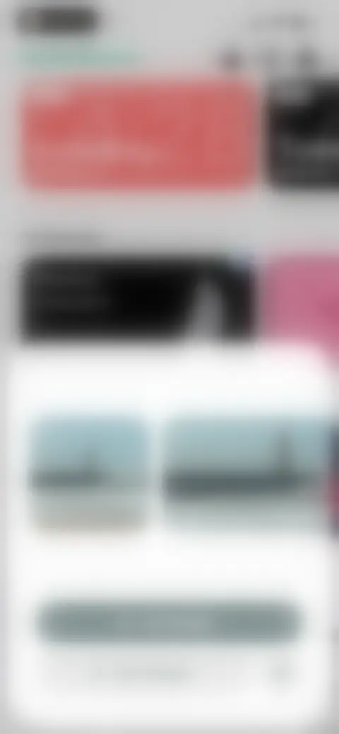 Locked screen preview
