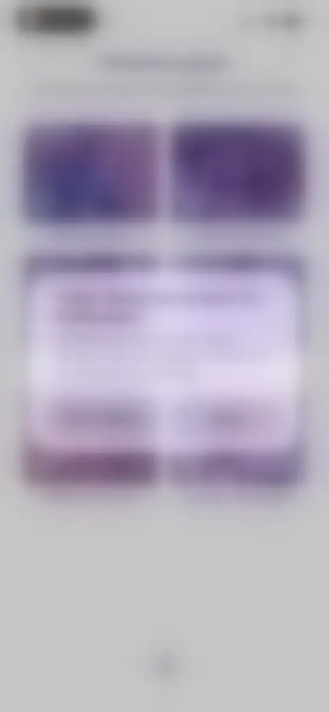 Locked screen preview