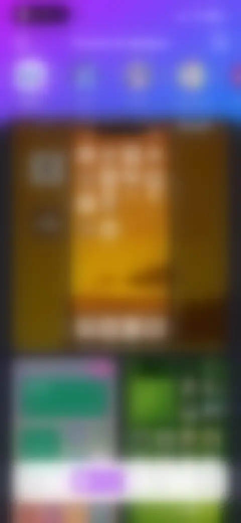 Locked screen preview