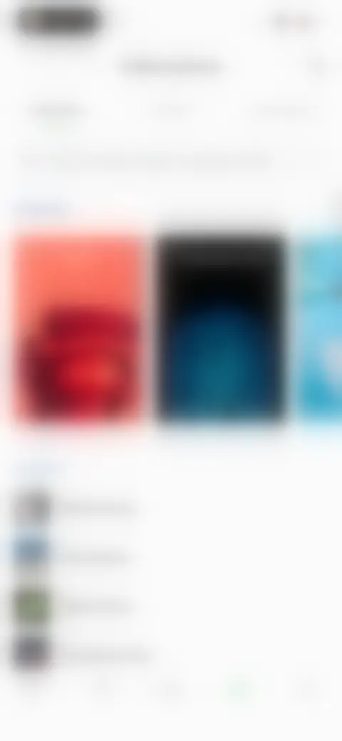 Locked screen preview