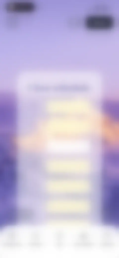 Locked screen preview