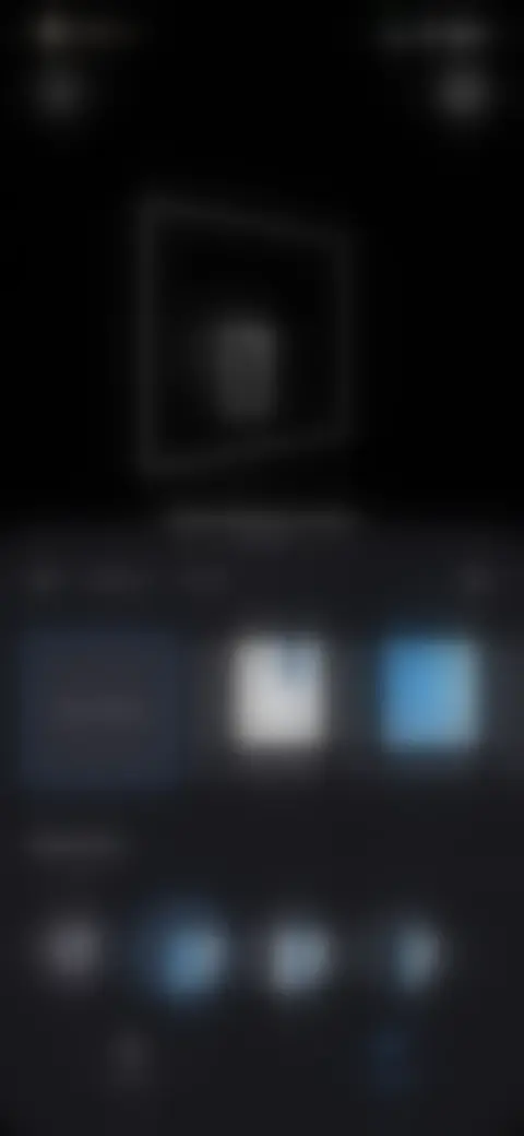 Locked screen preview