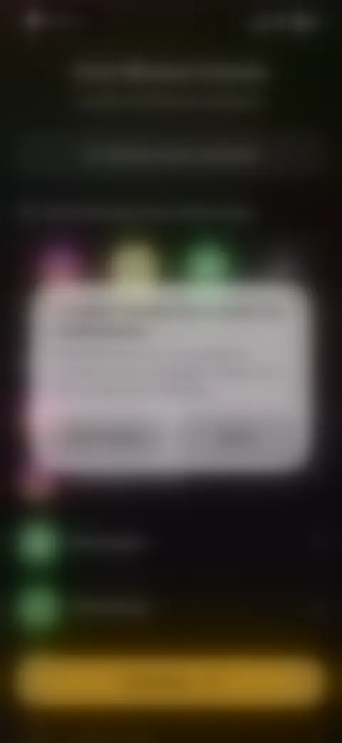 Locked screen preview