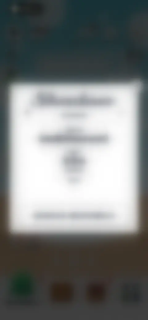 Locked screen preview