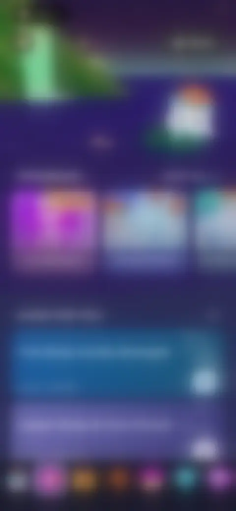 Locked screen preview