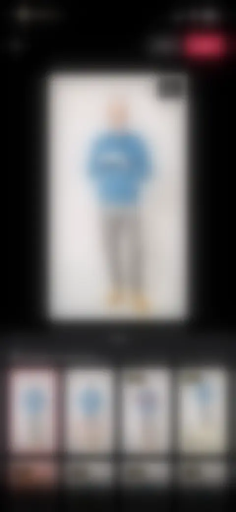 Locked screen preview