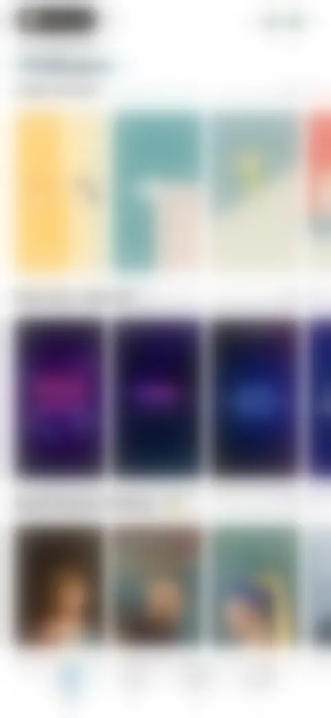 Locked screen preview