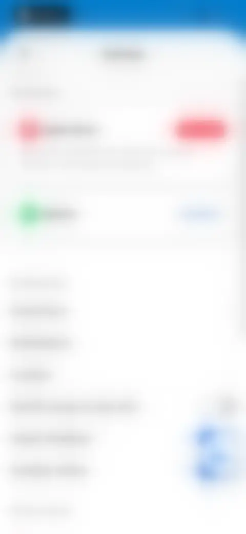 Locked screen preview