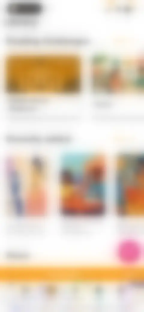 Locked screen preview
