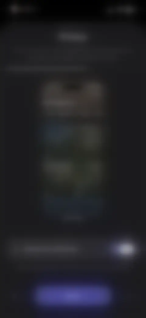 Locked screen preview