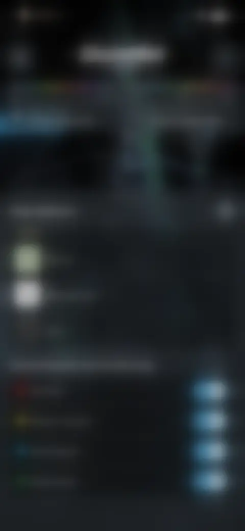 Locked screen preview