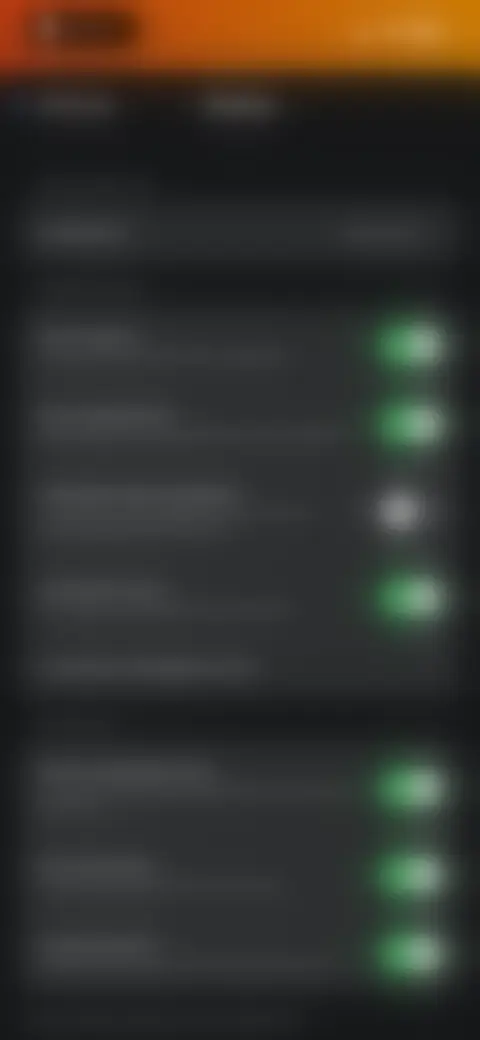 Locked screen preview