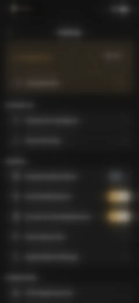 Locked screen preview