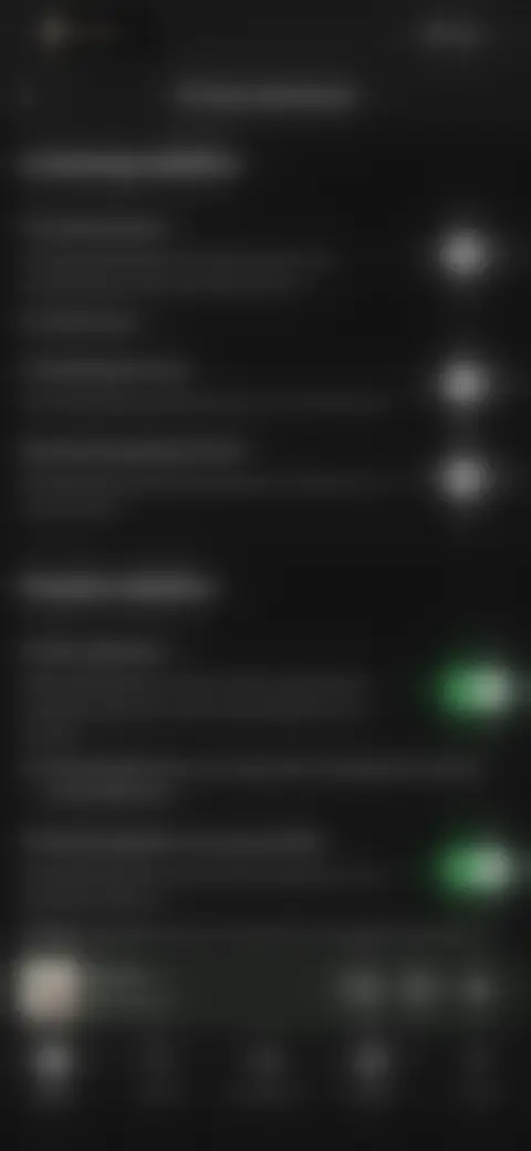 Locked screen preview