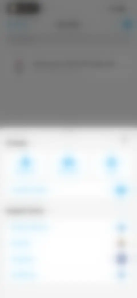 Locked screen preview