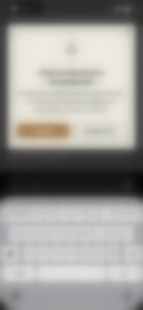 Locked screen preview