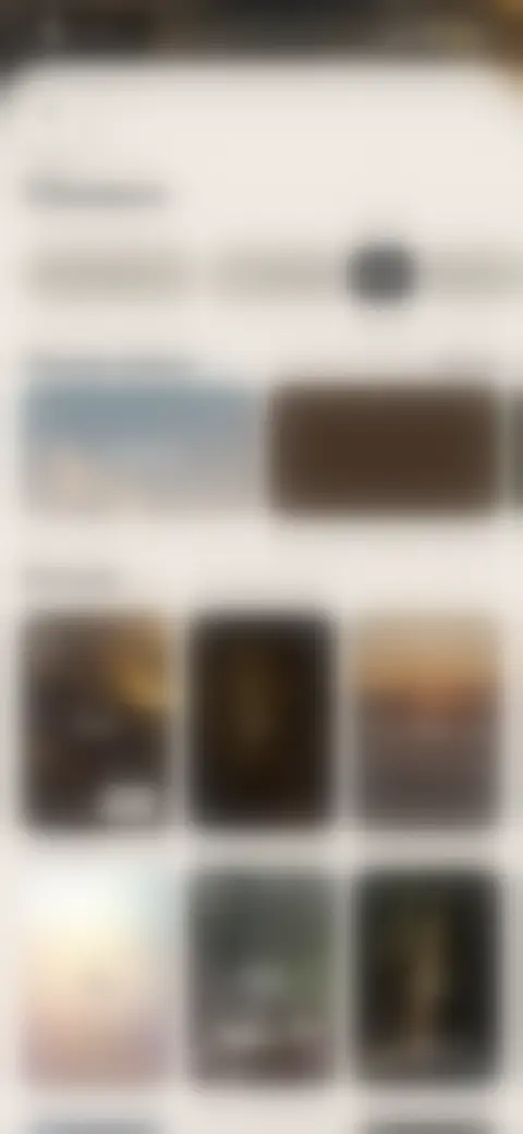 Locked screen preview