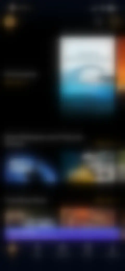 Locked screen preview