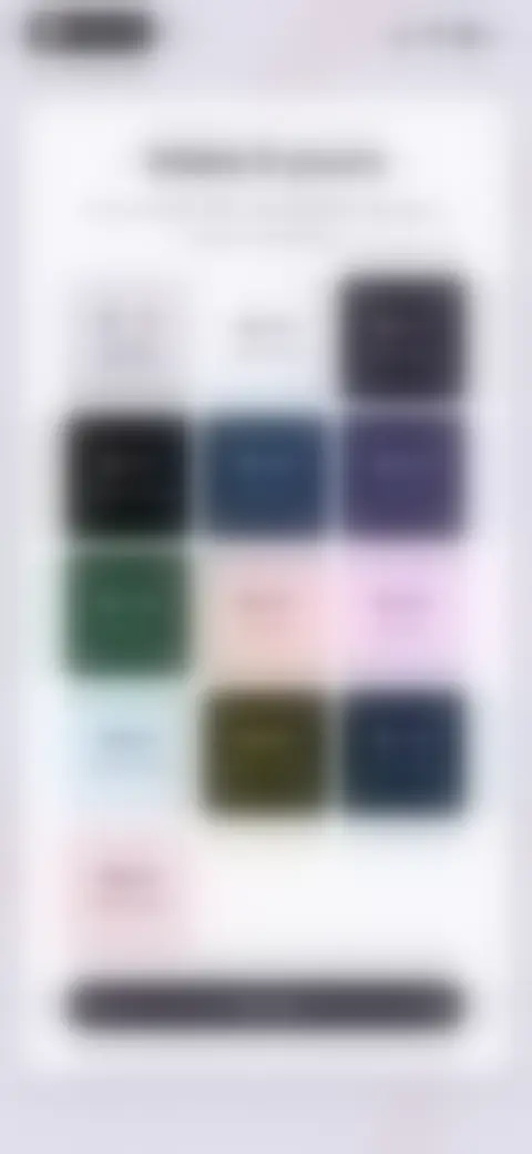 Locked screen preview