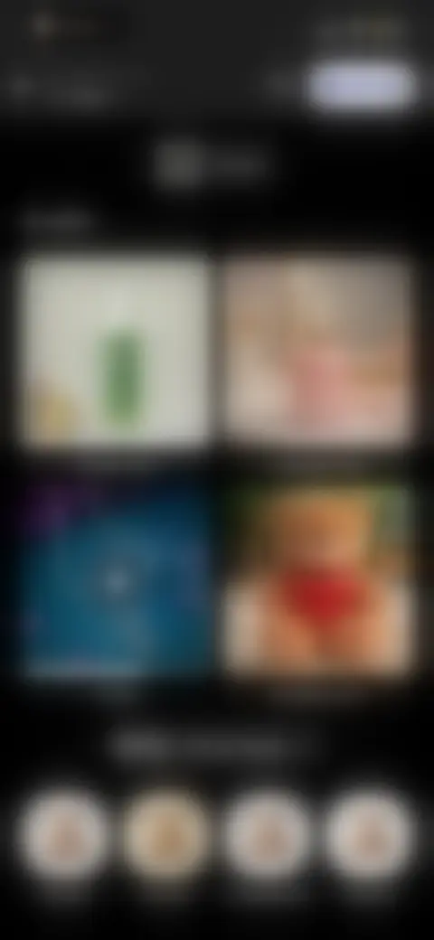 Locked screen preview