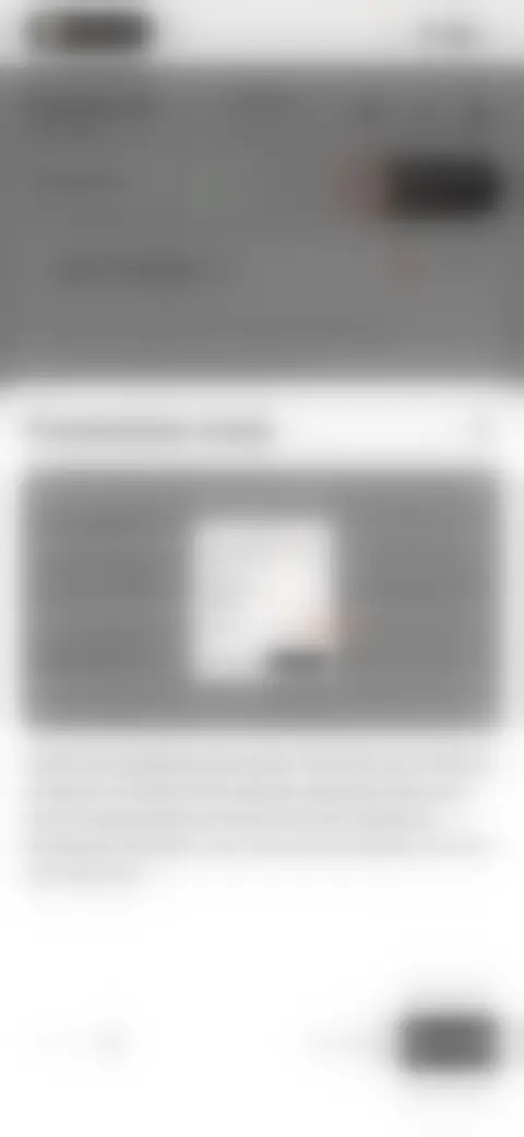 Locked screen preview