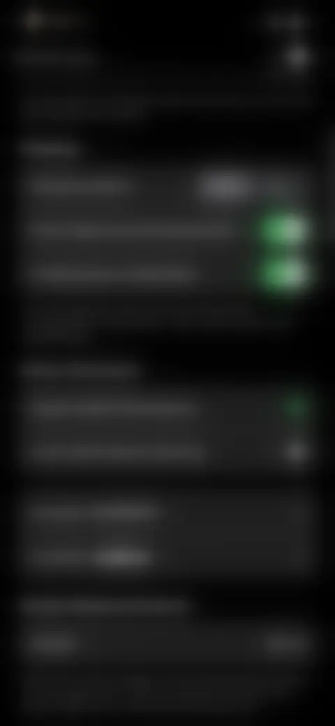 Locked screen preview
