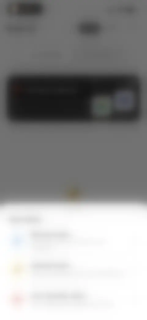 Locked screen preview