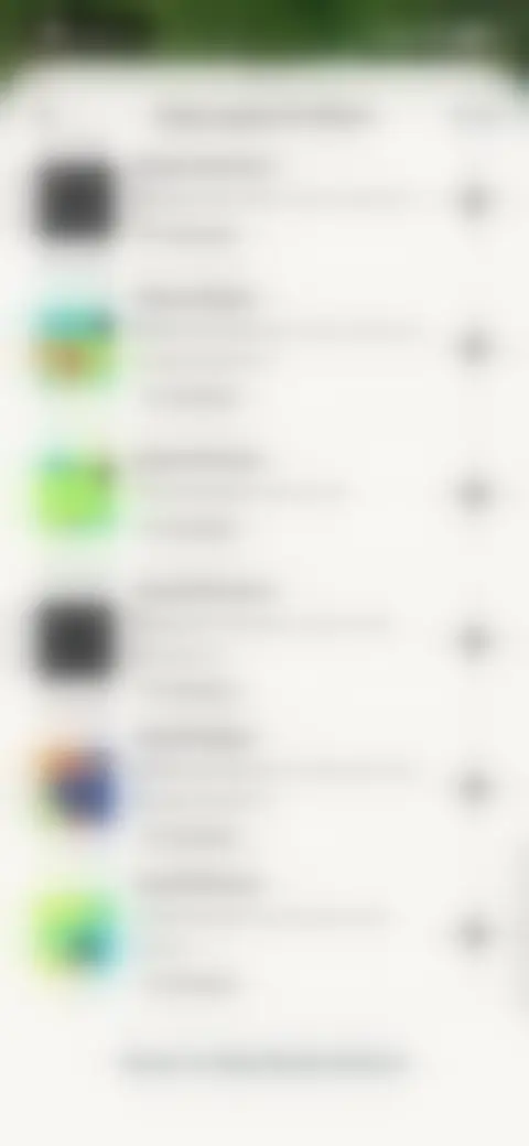 Locked screen preview