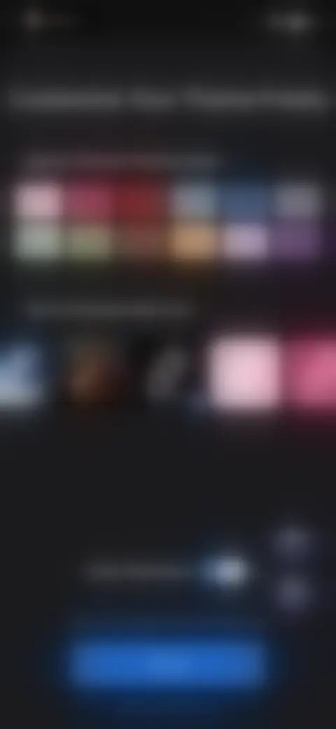 Locked screen preview