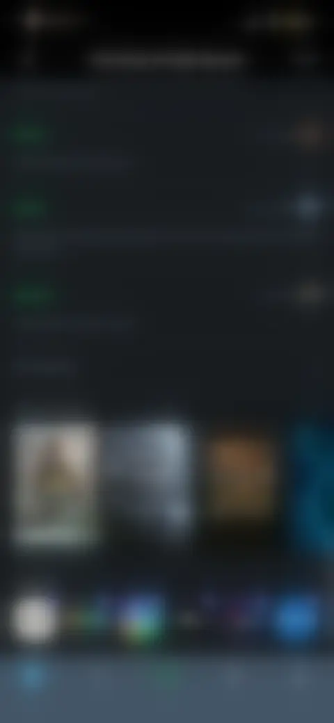 Locked screen preview