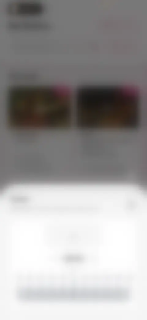 Locked screen preview
