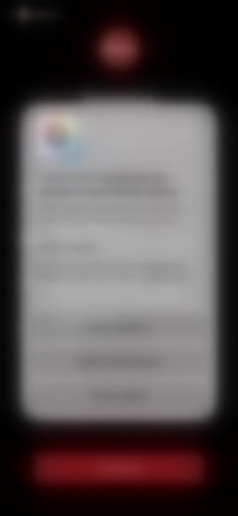 Locked screen preview