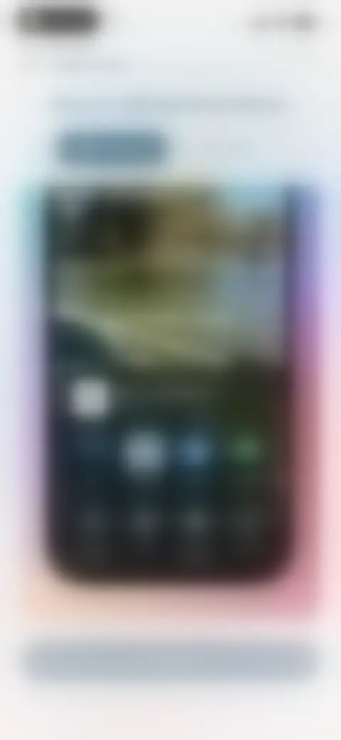 Locked screen preview