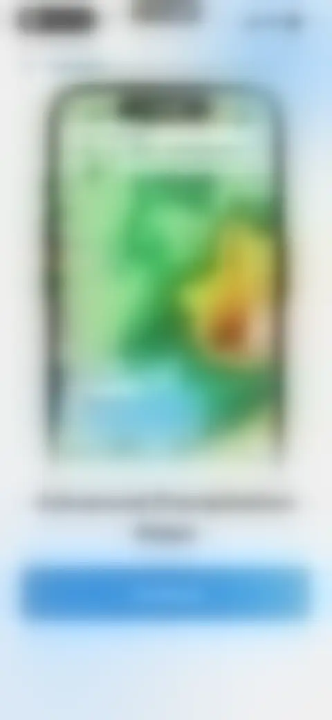 Locked screen preview