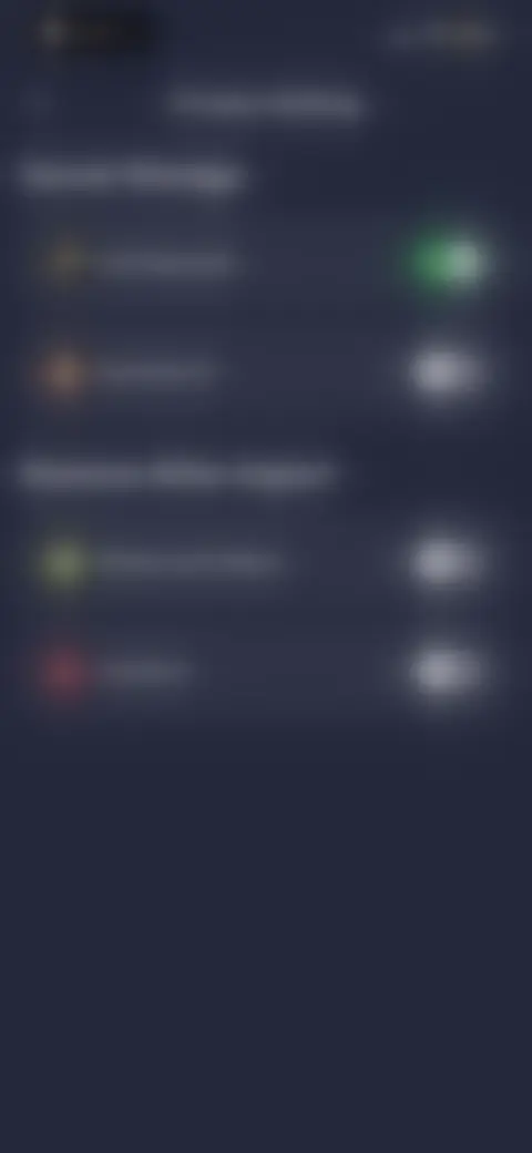 Locked screen preview