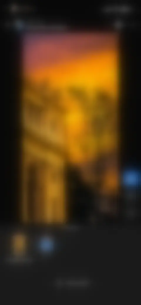 Locked screen preview