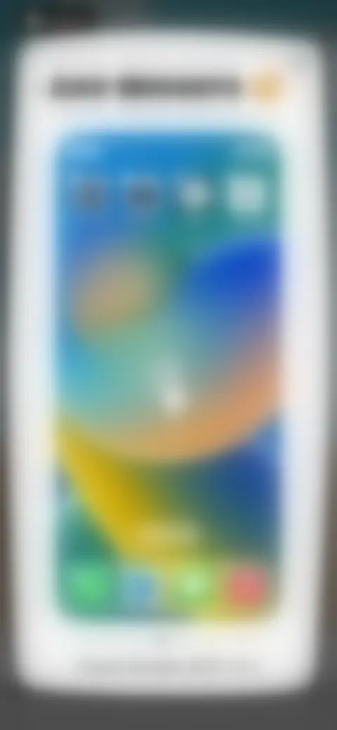 Locked screen preview