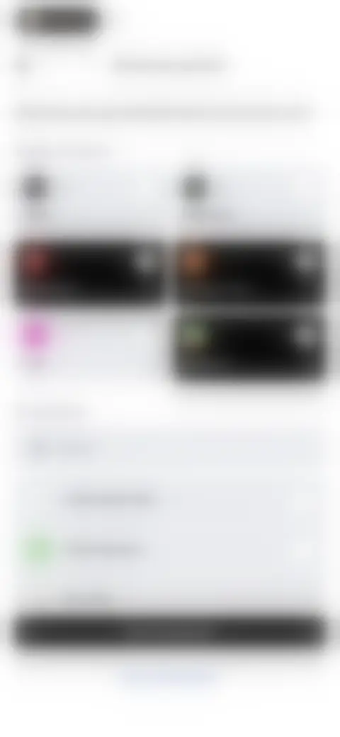 Locked screen preview