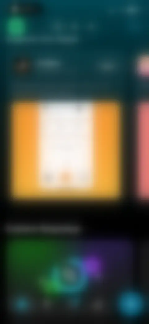 Locked screen preview