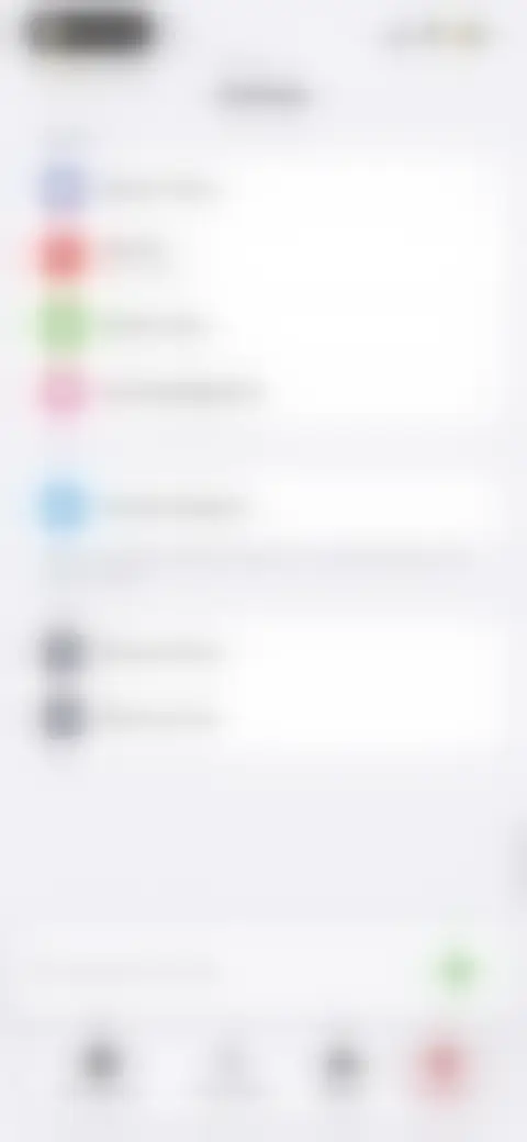 Locked screen preview