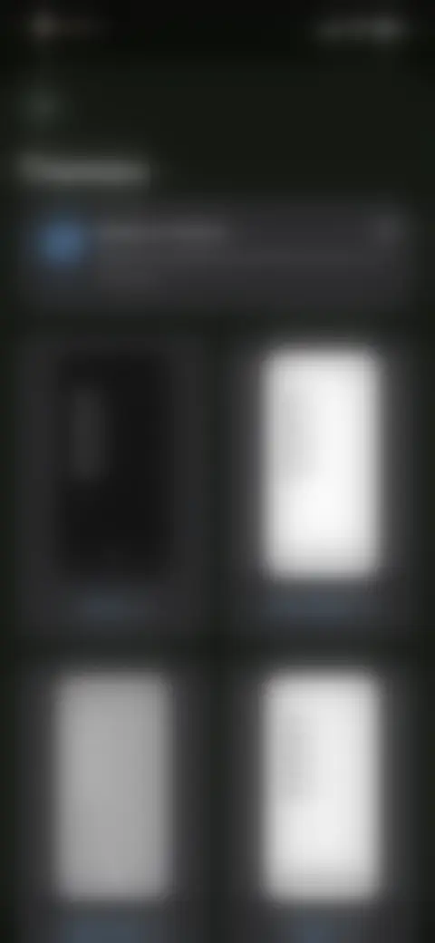 Locked screen preview