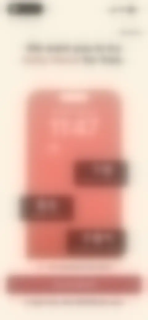 Locked screen preview