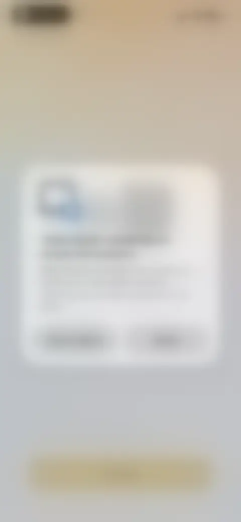 Locked screen preview