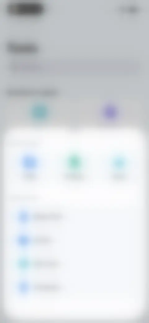 Locked screen preview